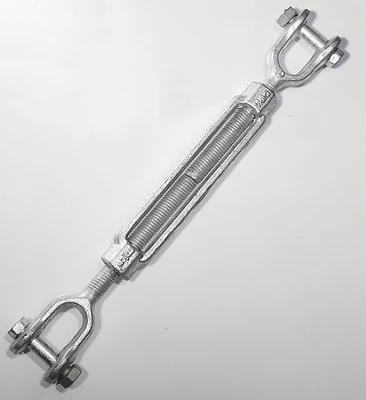 19-5/8x9 Galvanized Jaw/jaw Turnbuckle - 3500 Lb Working Load Limit