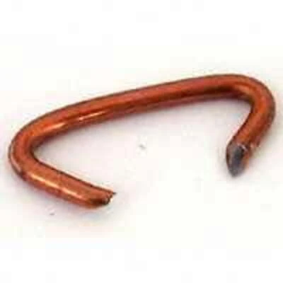 Seymour 69029 Hog Rings, 11 Gauge Copper-Coated Steel, 65 Count
