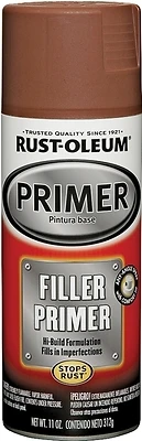249320 Red Automotive Filler Primer Spray Paint, 11 Ounce