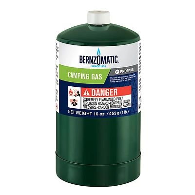 327774 Propane Cylinder, 16.4 Oz, Pack Of 4, Durable Steel