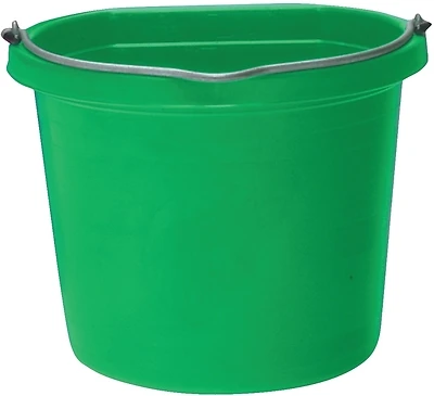 Flat Back Bucket, 20 Quart Capacity, Mango Green, Model Fb-120 Mango