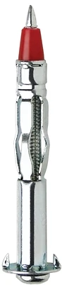 163y Hollow Wall Anchor, 1/8 Inch, Steel Plated, Short Drive