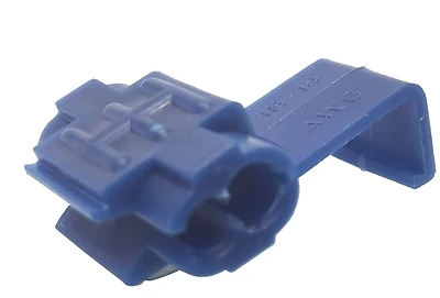 Calterm 61370 Blue Piggyback Adapter, 16-14 AWG Wires
