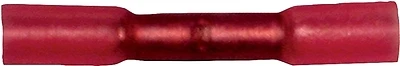 Calterm 65701 Shrink Butt Splice Connector, 22-18 Gauge, 600V, Red