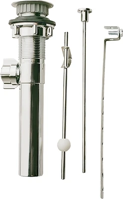 Plumb Pak PP820-70 Lavatory Pop-Up Drain Assembly, 1-1/4 In., Chrome