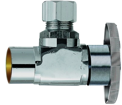 Pp20060lf 1/2 Copper Sweat X 3/8 Compression Angle Valve