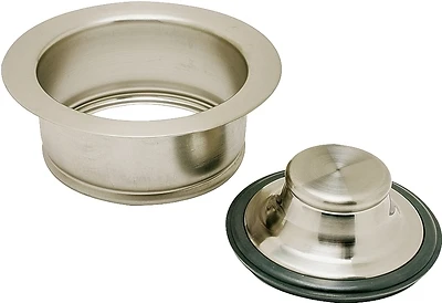 Pp5417dsbn Brushed Nickel Disposal Flange And Stopper For Ise, Ge, Kenmore