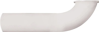 Plumb Pak PP66-15W Wall Tube, 1-1/4 In. x 7 In., Plastic, White