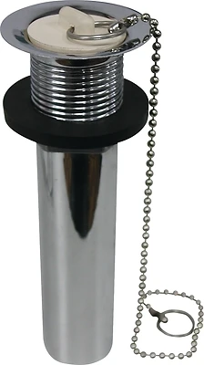 ProSource TW0911-3L Chrome Lavatory Plug Drain, 1-1/4 x 5 In