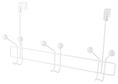 3-hook White Door Garment Hook Ss-hg3-50-pe-3l