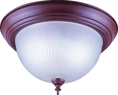 Boston Harbor F51SN02-1021F3L Flush Mount Ceiling Fixture, Sienna, 2-Light, 13-1/4 In.