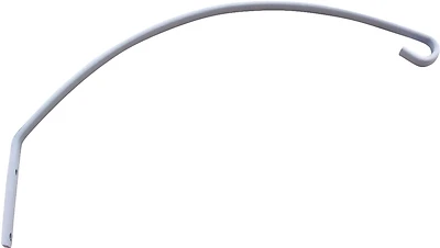 Gb0153l 12-inch White Arch Planter Bracket, Steel Wall Mount