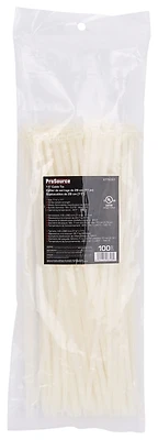 Cv280-1003l 11-inch Clear Nylon Cable Tie, 50 Lb, 100 Pieces