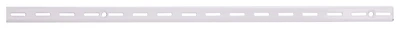 25213phl Standard Shelf 48 Inch White Adjustable Wall Standard