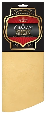 Sussex 85-120 Leather Chamois, Sheepskin, 2 Sq. Ft.