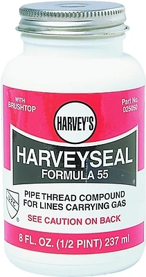 Harvey 025050 Pipe Thread Sealing Compound, 8 Fl Oz Jar