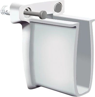 932 Pre-loaded Wall Bracket With Pins And Anchors, 500 Pk