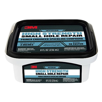 3M PPP-8-BB Patch Plus Primer Spackling Paste, White, 8 fl. oz.