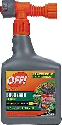 Backyard Mosquito Repellent, Hose End, Covers 16,000-Sq. Ft.