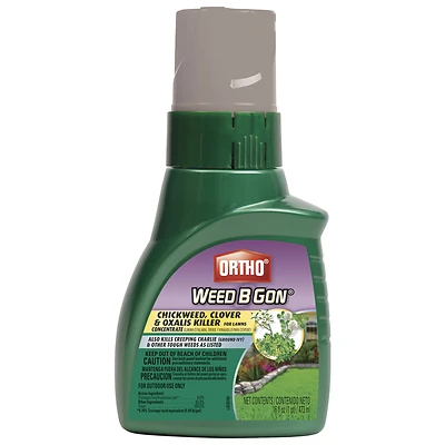 Ortho 0396410 Weed B Gon Chickweed, Clover and Oxalis Killer, 1 Pt. Concentrate