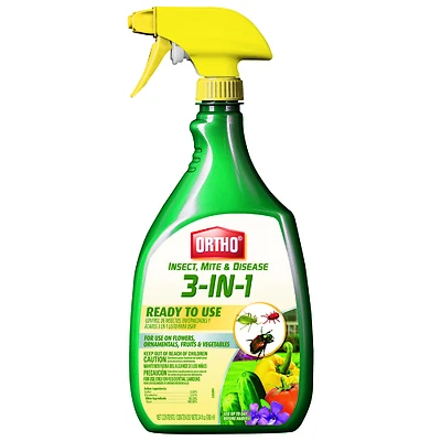 Ortho 0345510 Insect Mite & Disease Control, Ready-to-Use, 24 oz.