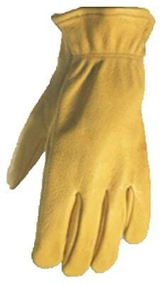 Extra Large Grain Deerskin Work Gloves With Keystone Thumb