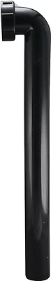 1-1/2 In. X 15 In. Black Direct-connect Plastic Waste Arm - Model Pp104ab