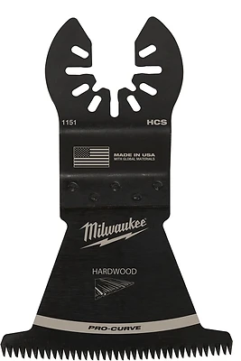 Milwaukee 49-25-1151 Blade, 2-1/2 in, 1-5/8 in D Cutting, 18 TPI, HCS