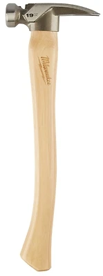 19 Oz. Smooth-face Framing Hammer With 16" Hickory Handle