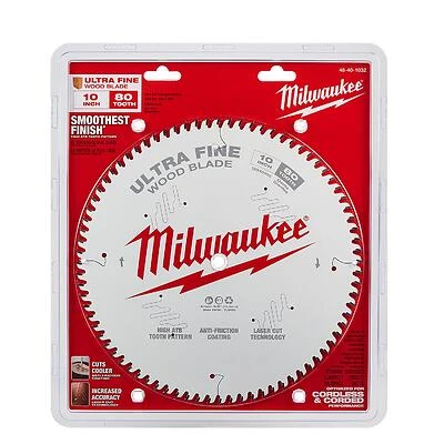 10 In. 80-tooth Tungsten Carbide Circular Saw Blade 48-40-1032