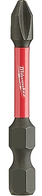 Shockwave #2 Phillips 2 In. Power Impact Screwdriver Bit 25 Pk
