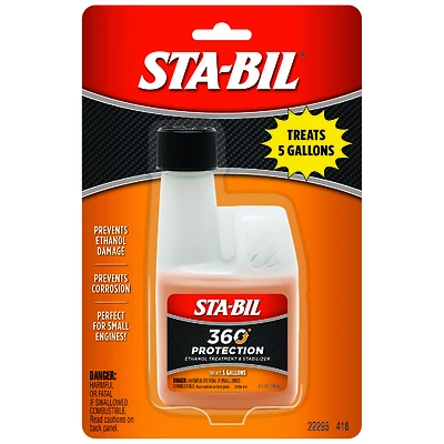 Sta-Bil 22295 360 Protection Fuel Additive, Small Engine, 4 oz.