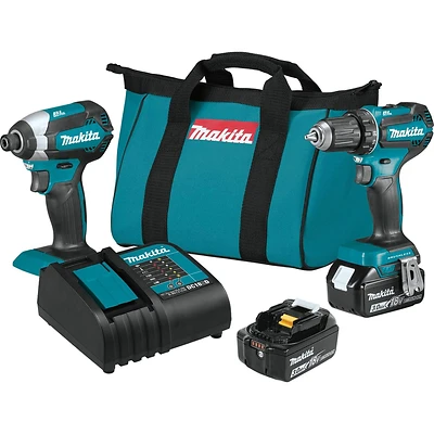 18v Lxt Lithium-ion Brushless 2-piece Cordless Drill/driver & Impact Driver Combo Kit