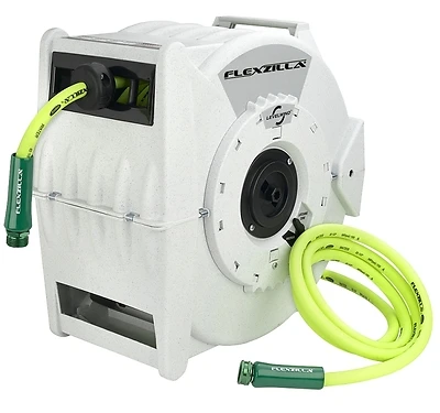 Flexzilla L8340FZ Pro Levelwind Retractable Water Hose Reel, 1/2 In. X 70 Ft.