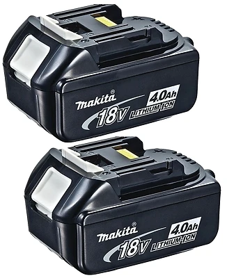 18v Lxt Lithium-ion 4.0ah Battery Pack (2-pack) With Led Charge Indicator