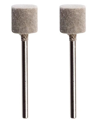 Dremel 520-02 Impregnated Wheel, 3 in L, 1/8 in Dia Shank