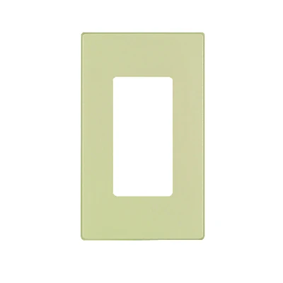 Leviton Ivory 1 gang Plastic Rocker Wall Plate 1 pk