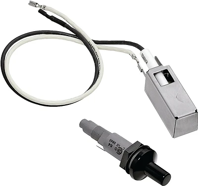 Weber 7509 Replacement Gas Igniter Kit, Plastic, Black