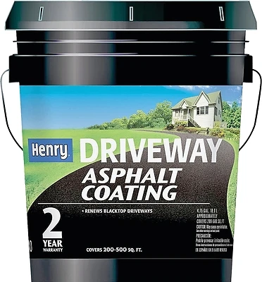 4.75 Gallon Blacktop Driveway Coating With 2 Year Warranty