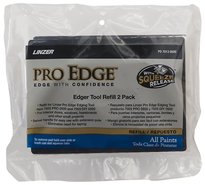 Linzer PD 7013 0500 Paint Pad Edger Refill, 5 In.