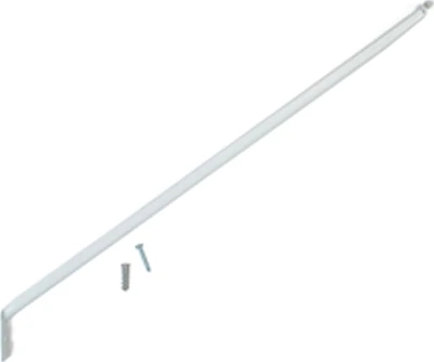 20 Inch White Shelving Support Bracket With Anchors