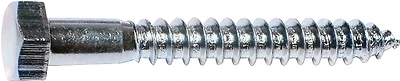 01291 100 Pk 1/4-inch X 3-inch Zinc Hex Head Lag Bolts