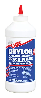 UGL Drylok 30512 Gray Latex Masonry Crack Filler, 1 Quart, UV Resistant