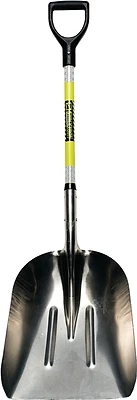 49755 Aluminum Grain Scoop With 29 In. Fiberglass D-grip Handle