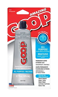Amazing Goop 140211 All Purpose Adhesive, Clear, 3.7 Oz