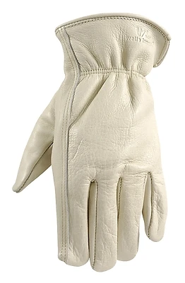 Wells Lamont 1130XL Cowhide Leather Work Gloves, Keystone Thumb, XL