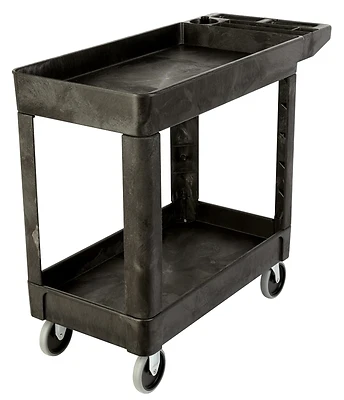 Fg450089bla Heavy-duty Utility Cart, 500 Lb Capacity, 39 X 17.88 X 33.25 In, Black