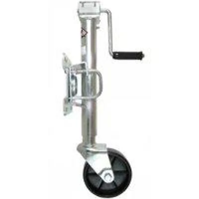 Tj-06-01k Zinc Wheel Jack, 1000 Lb Capacity, 10 In Max Lift Height