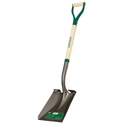 Landscapers Select 34594 Transfer Shovel, 30 In Steel Blade, Wood D-Handle