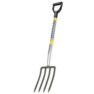 34556 & Mintcraft Pro 33259 Spading Forks, 4 Tines, 30 In Fiberglass Handle